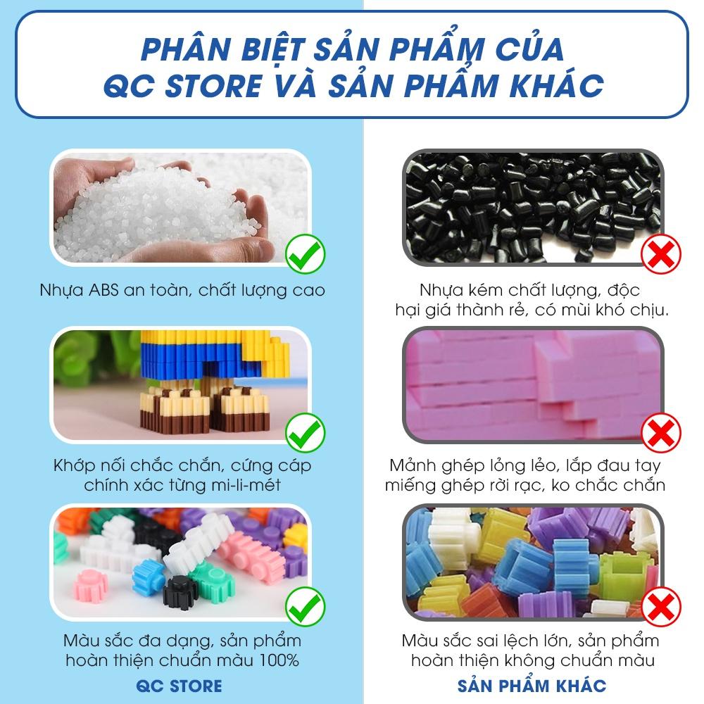 Mô hình đồ chơi lắp ráp cáo thỏ Zootopia  nhân vật hoạt hình cỡ lớn 35cm QC Store-duoc-ban-tai-QC Store