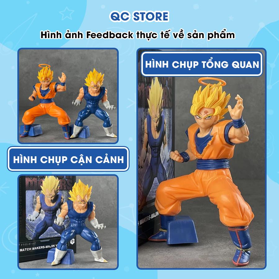 Mô hình tĩnh Dragonball Songoku Goku Vegeta Vegito chiến đấu đồ chơi anime decor 3d tĩnh quà tặng bạn trai gái QC Store-duoc-ban-tai-QC Store
