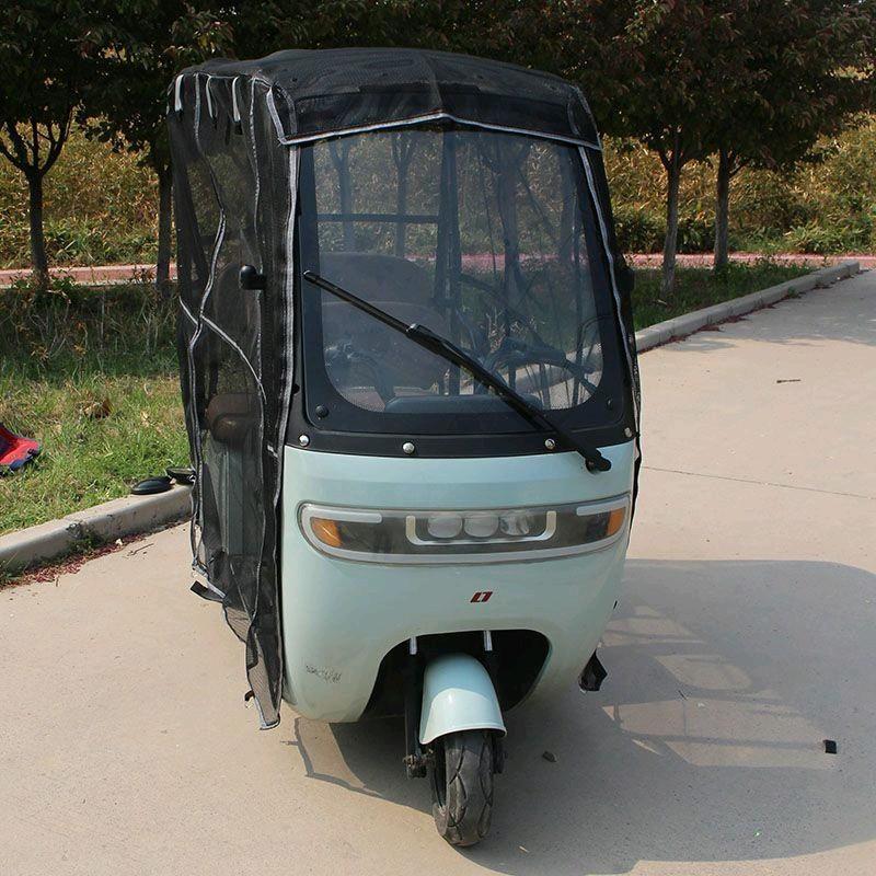 Rèm trùm lưới chuyên dụng cho dòng xe điện 3 bánh SANTONG SANTG 780-duoc-ban-tai-Mái che xe máy và xe điện Thiên Linh