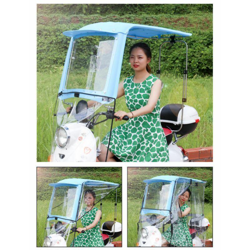 Mái che mưa nắng xe máy và xe đạp điện hottrend 1290-duoc-ban-tai-Mái che xe máy và xe điện Thiên Linh