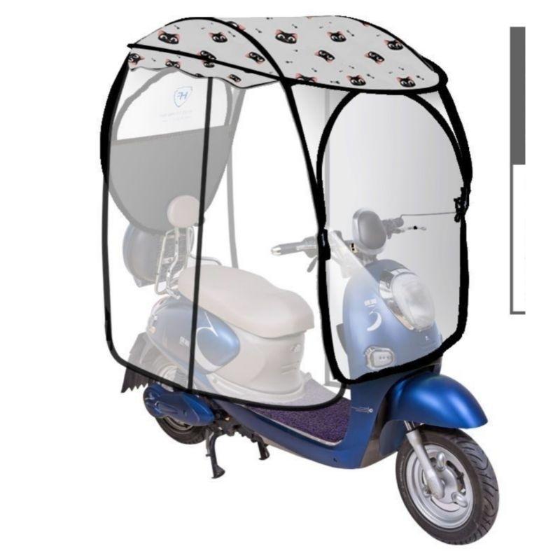 Mái che xe máy, phụ kiện xe máy, mái che, bạt phủ xe máy, bạt che xe máy, áo trùm xe máy, bạc che xe máy trùm kín 555-duoc-ban-tai-Mái che xe máy và xe điện Thiên Linh