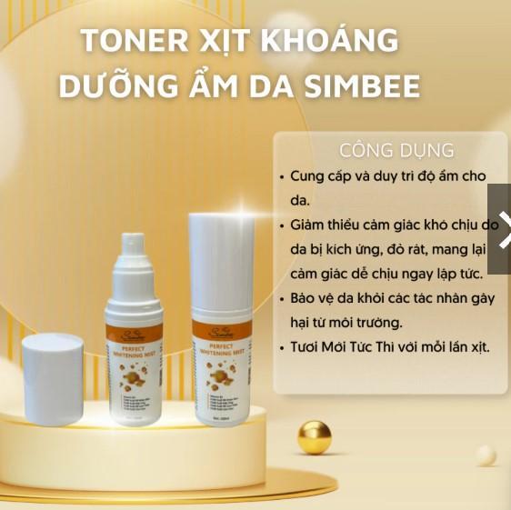 Xịt Khoáng Simbee - Dưỡng Ẩm, Làm Dịu Da, Ngăn Ngừa Lão Hóa - 100ml - Skincare-duoc-ban-tai-Minh Nguyệt Mall