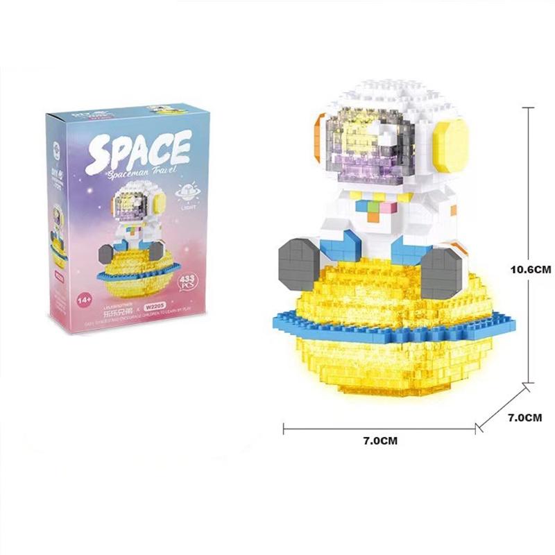 Bộ Đồ Chơi Lắp Ráp 3D thông minh Mini Hình Phi Hành Gia Cho Bé-duoc-ban-tai-QC Store