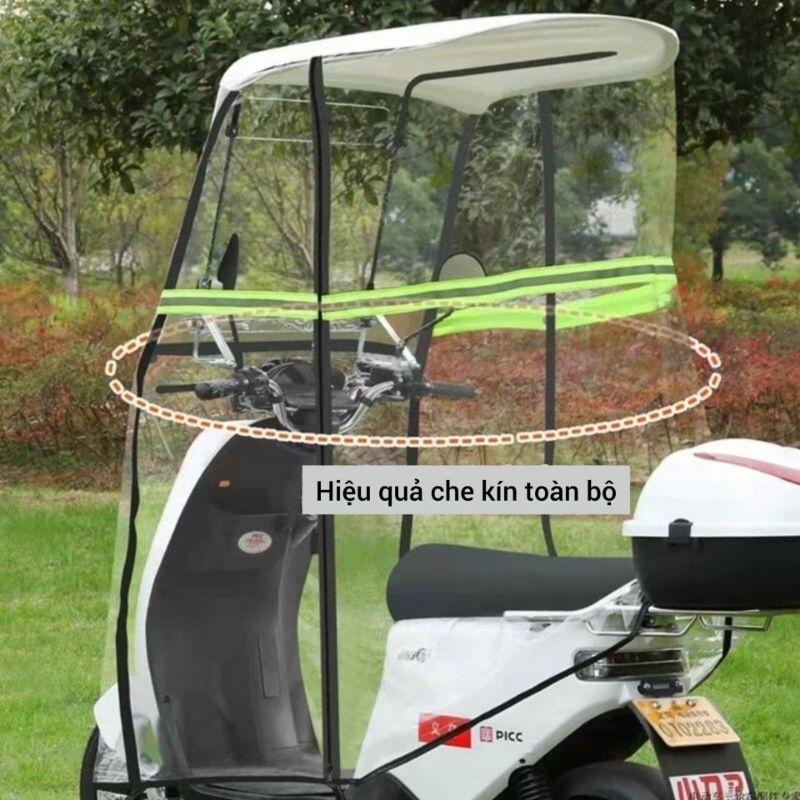 Bạt phủ xe máy, bạt che xe máy, trùm xe máy, áo trùm xe máy, bạt trùm xe máy, tấm che nắng xe máy, che xemáy nắngmưa 980-duoc-ban-tai-Mái che xe máy và xe điện Thiên Linh