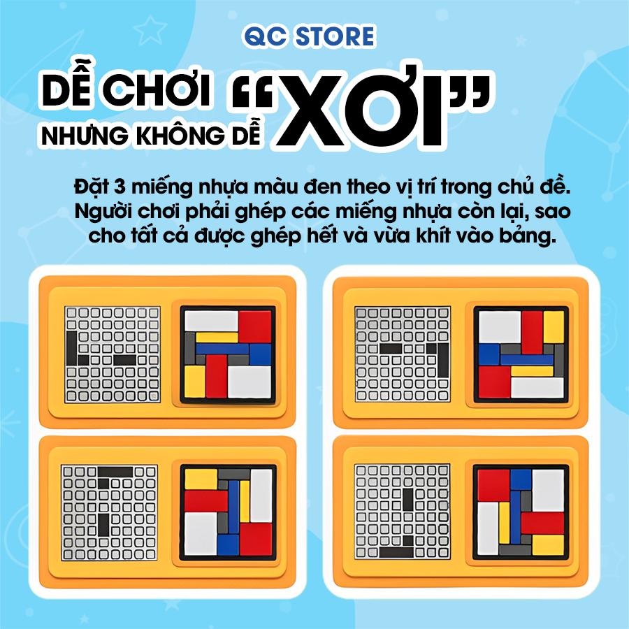 Đồ Chơi Xếp Hình Giải Đố 88 Câu Hỏi – Phát Triển Trí Tuệ Thúc Đẩy Kỹ Năng Tư Duy Logic Cho Trẻ QC Store-duoc-ban-tai-QC Store
