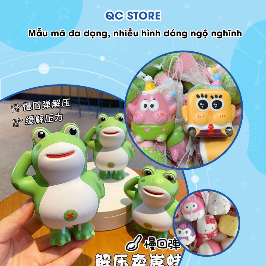 Đồ chơi Squishy Mochi bóp xả stress siêu mềm cute vô tri giải trí nhân vật Chó Shiba Inu QC Store-duoc-ban-tai-QC Store