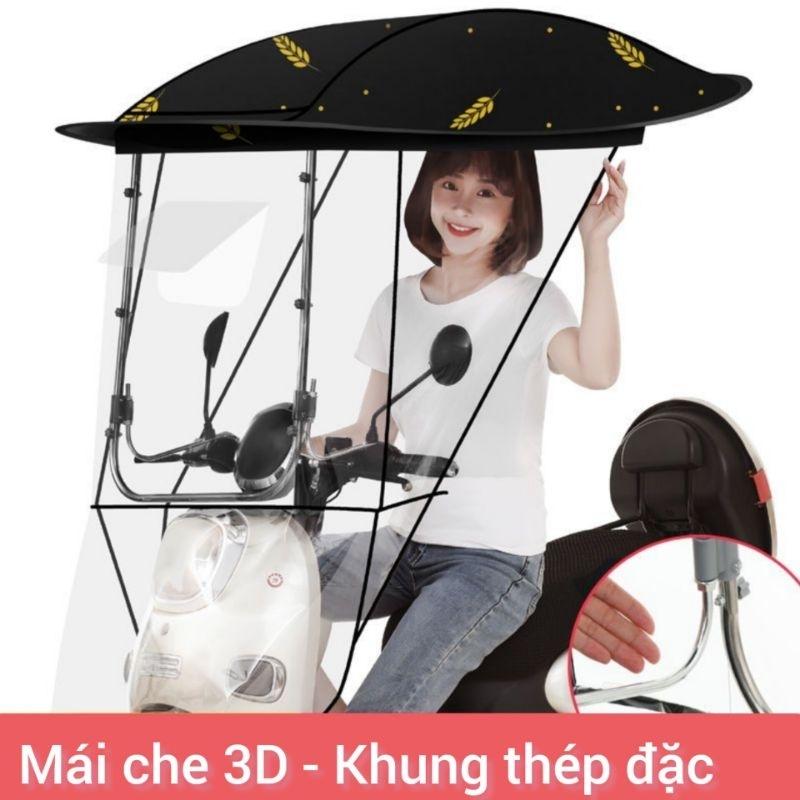 Mái che xe máy, phụ kiện xe máy, mái che, bạt phủ xe máy, bạt che xe máy, áo trùm xe máy, bạc che xe máy, ô xe 395 số 7-duoc-ban-tai-Mái che xe máy và xe điện Thiên Linh