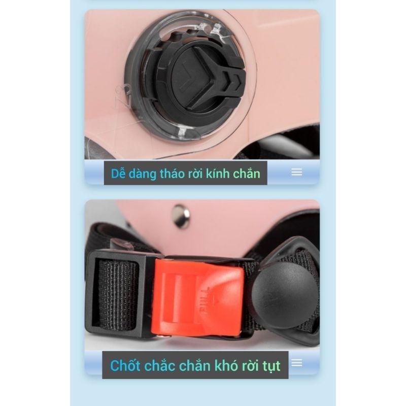Mũ bảo hiểm chống UV nội địa chính hãng-duoc-ban-tai-Mái che xe máy và xe điện Thiên Linh