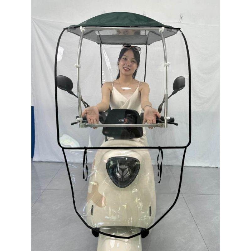 Mái che xe máy và xe đạp điện 790 có thể cuộn gấp gọn-duoc-ban-tai-Mái che xe máy và xe điện Thiên Linh