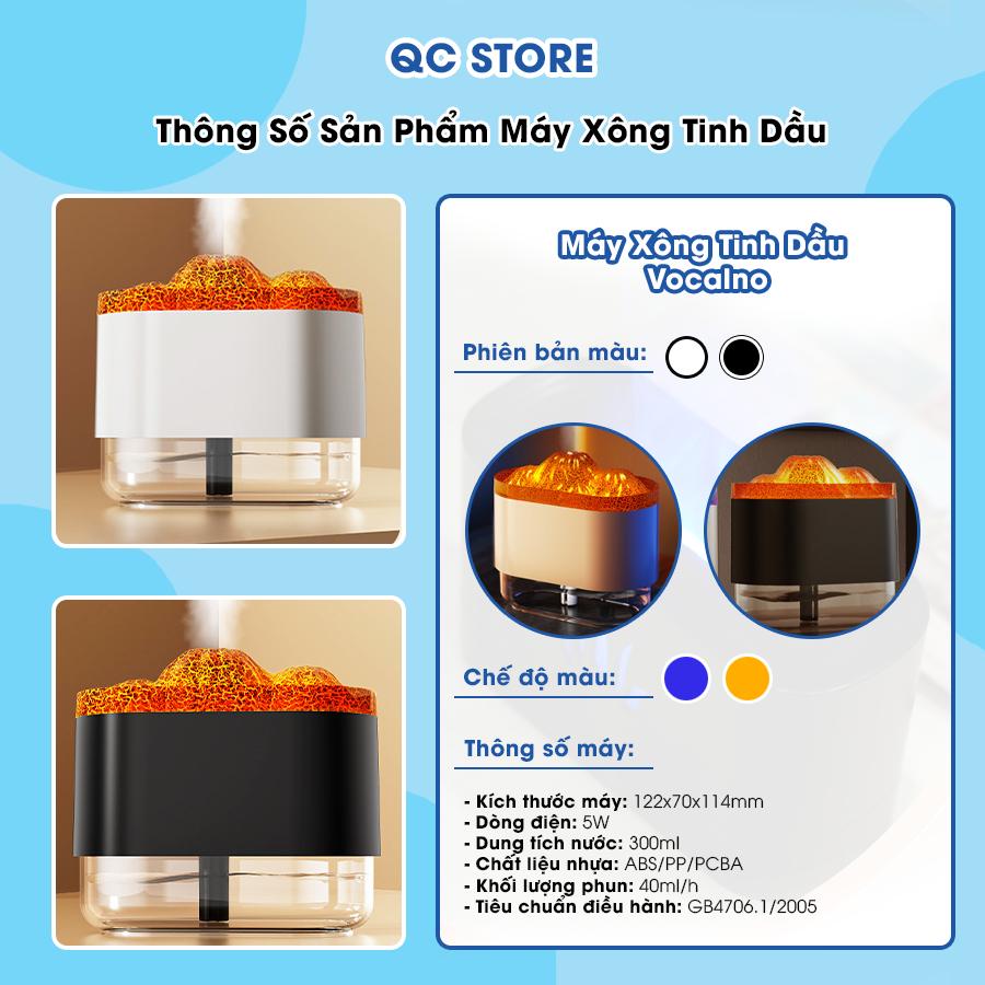 Máy xông tinh dầu phòng ngủ khuếch tán tự động ngắt làm thơm trưng bày phòng khách đuổi muỗi mini cao cấp 300ml QC Store-duoc-ban-tai-QC Store
