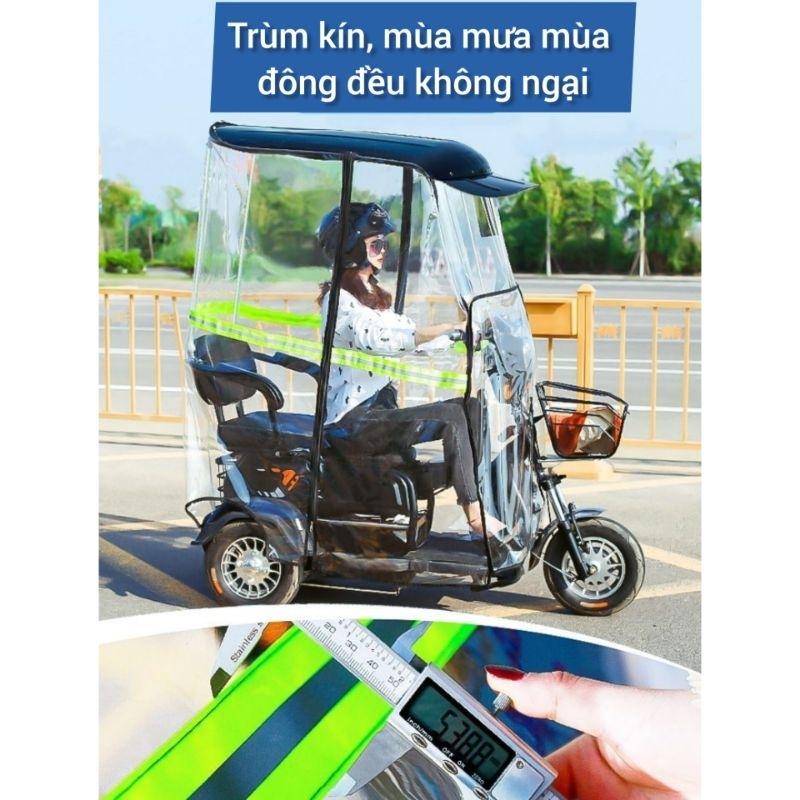 Mái che xe 3 bánh rèm trùm phủ kín 1775-duoc-ban-tai-Mái che xe máy và xe điện Thiên Linh