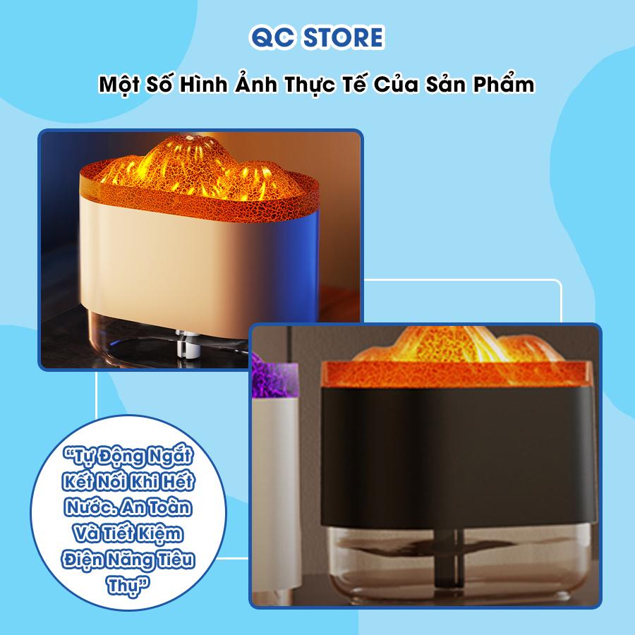 Máy xông tinh dầu phòng ngủ khuếch tán tự động ngắt làm thơm trưng bày phòng khách đuổi muỗi mini cao cấp 300ml QC Store-duoc-ban-tai-QC Store