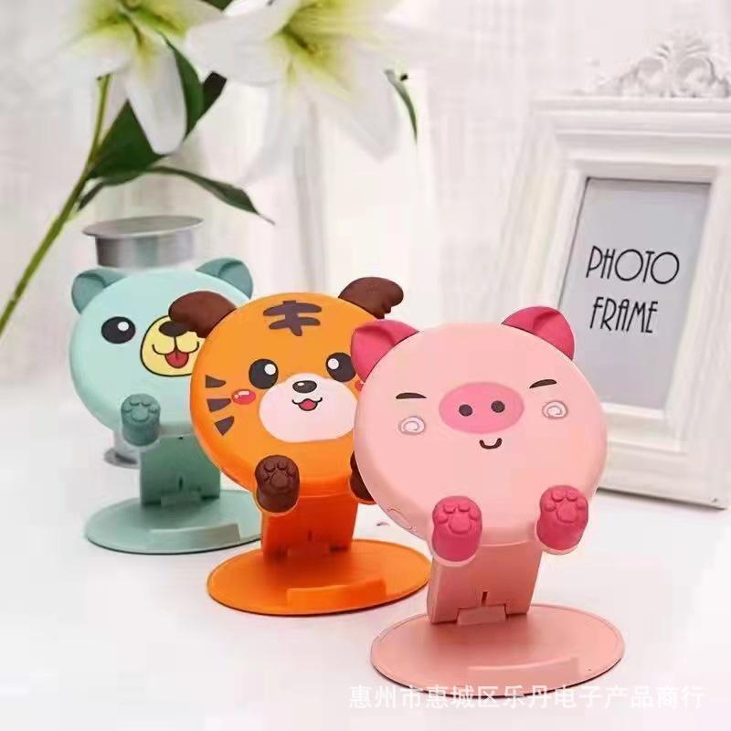 Giá đỡ điện thoại tản nhiệt livestream xếp gọn hình thú dễ thương để bàn đáng yêu QC Store-duoc-ban-tai-QC Store