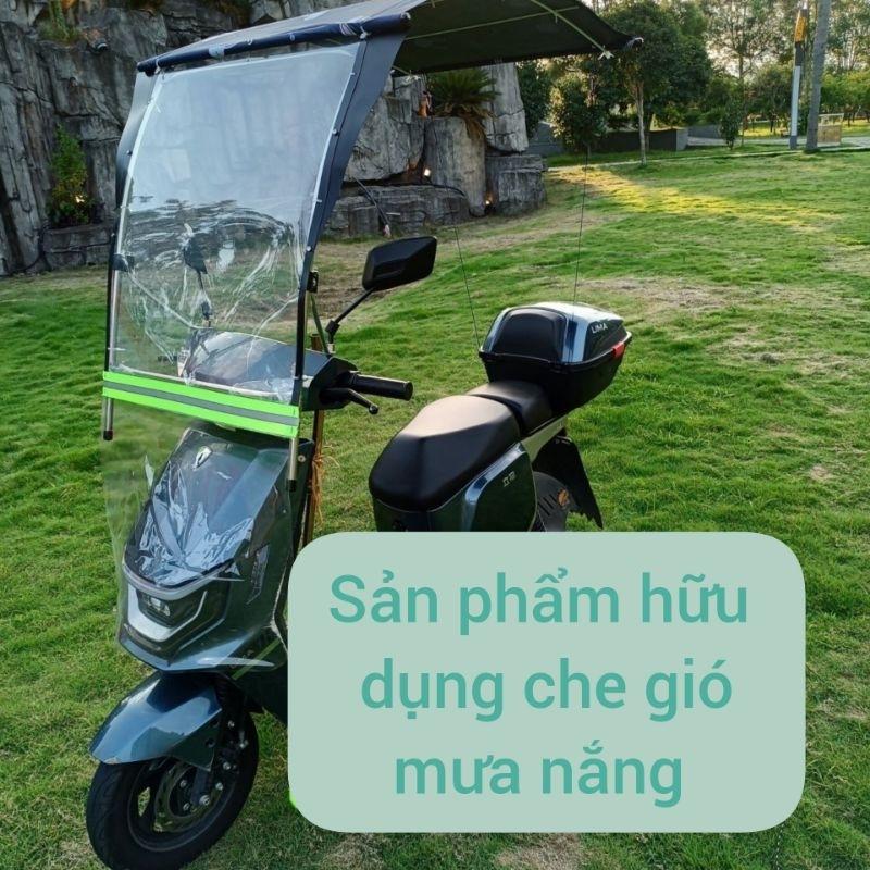 Mái che xe máy và xe đạp điện 610 có thể gập gọn-duoc-ban-tai-Mái che xe máy và xe điện Thiên Linh