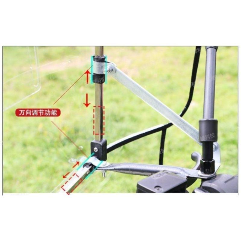 Mái che xe máy, phụ kiện xe máy, mái che, bạt phủ xe máy, bạt che xe máy, áo trùm xe máy, bạc che xe máy 870 gấp gọn-duoc-ban-tai-Mái che xe máy và xe điện Thiên Linh