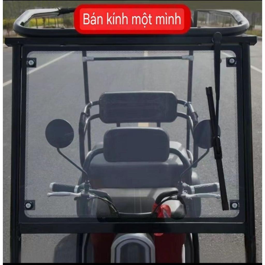 Kính xe điện 3 bánh Super Sports F68 130cm x 70cm-duoc-ban-tai-Mái che xe máy và xe điện Thiên Linh