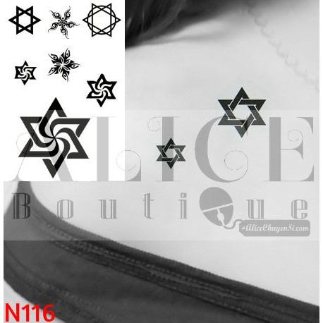 Combo hình xăm dán - tattoo loại nhỏ-duoc-ban-tai-Alice Boutique