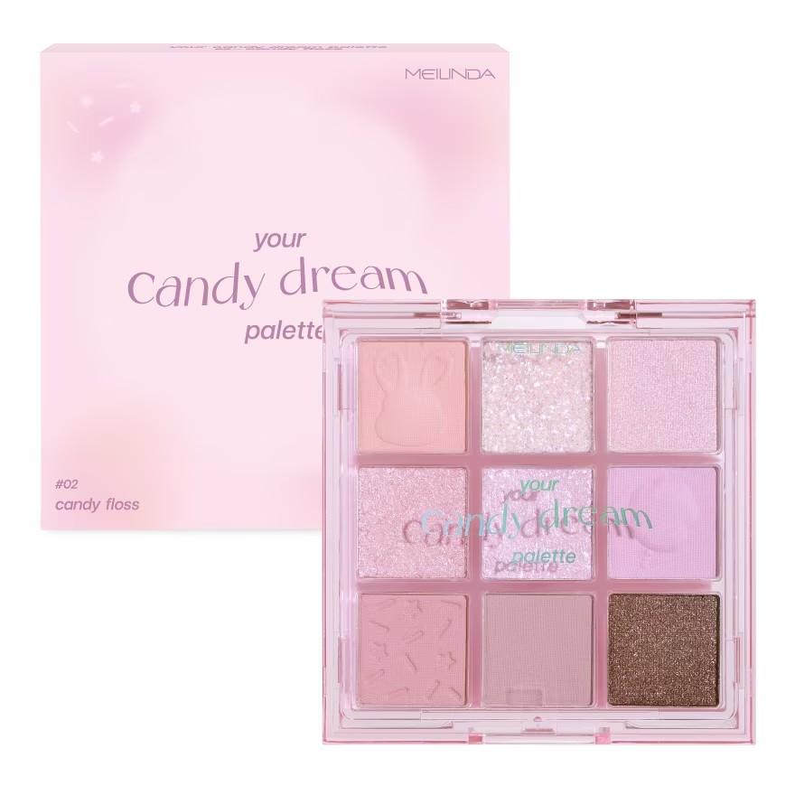 [SẴN 3 MÃ-GIÁ SĂN SALE] Phấn mắt Meilinda Your Candy Dream Palette 5.4gr-duoc-ban-tai-Alice Boutique