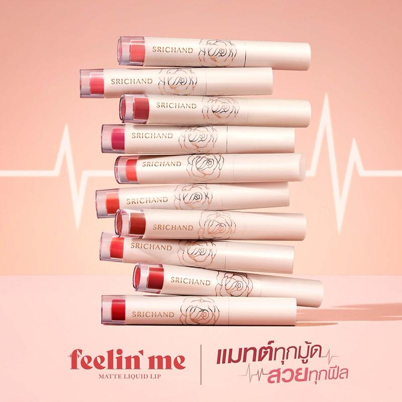 [SẴN 03,05,10] Son lì SRICHAND FEELIN ME MATTE LIQUID LIP (10 tone)-duoc-ban-tai-Alice Boutique