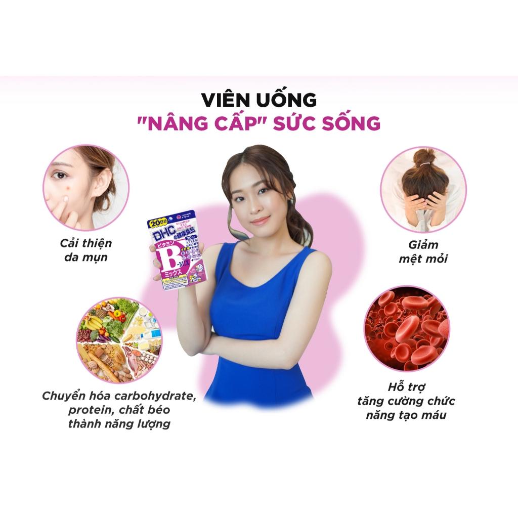 VIÊN UỐNG DHC (VitD3, VitB, Calcium+CBP, Multi vitamin, Collagen)-duoc-ban-tai-Alice Boutique