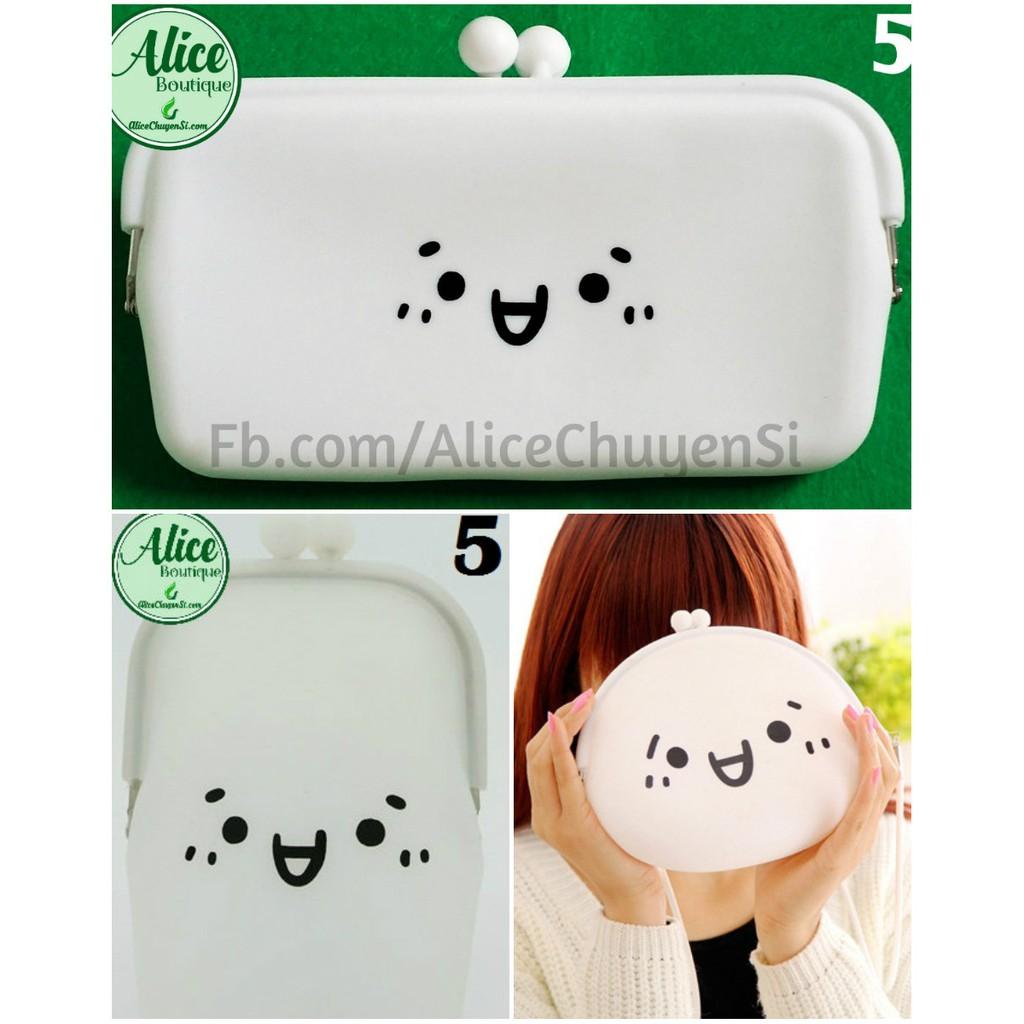 Combo 1 Túi 2 ví lớn icon cảm xúc-duoc-ban-tai-Alice Boutique