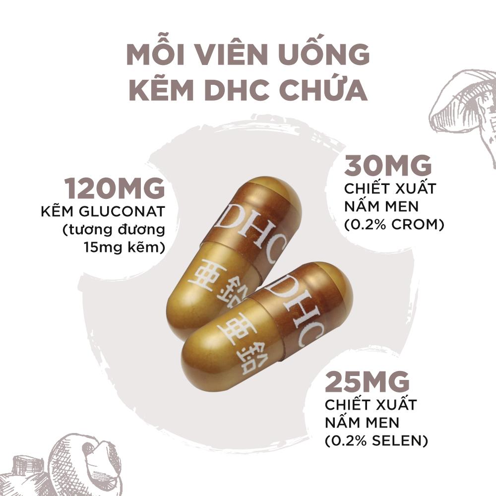 VIÊN UỐNG DHC (ZinC, VitC, Biotin, VitE)-duoc-ban-tai-Alice Boutique
