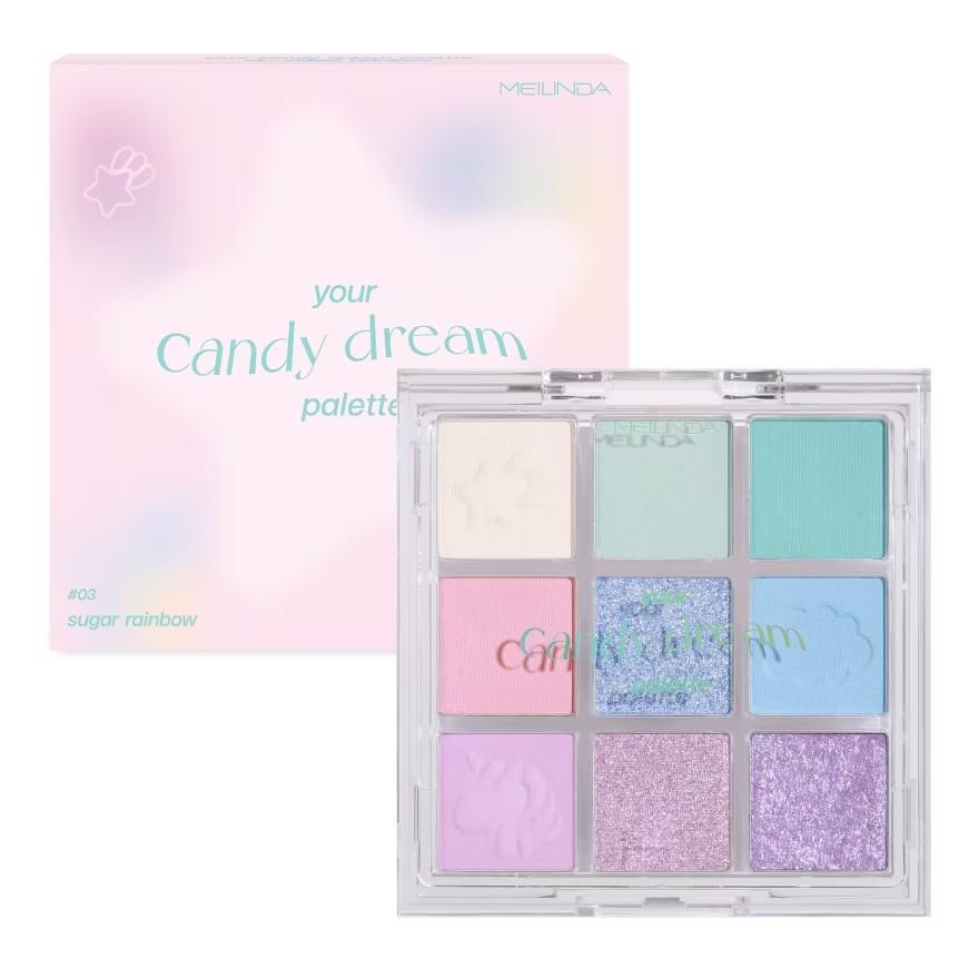 [SẴN 3 MÃ-GIÁ SĂN SALE] Phấn mắt Meilinda Your Candy Dream Palette 5.4gr-duoc-ban-tai-Alice Boutique