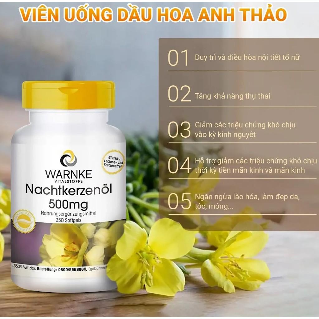 Nachtkezenol WARNKE - Viên Uống Hoa Anh Thảo Cân Bằng Nội Tiết Tố Nữ-duoc-ban-tai-Alice Boutique