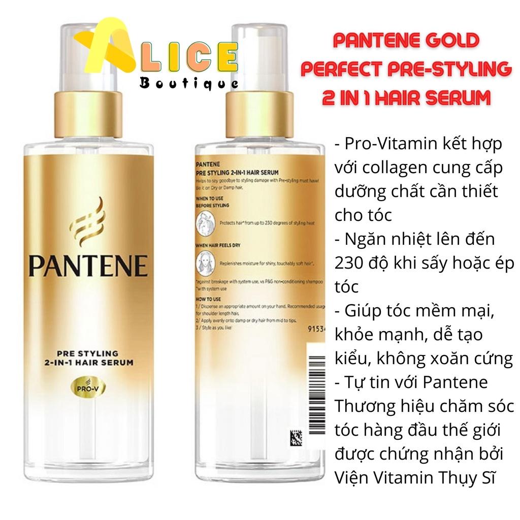 Tinh chất dưỡng tóc 2IN1 Pantene Gold Perfect Pre-Styling 90ml THÁI LAN-duoc-ban-tai-Alice Boutique