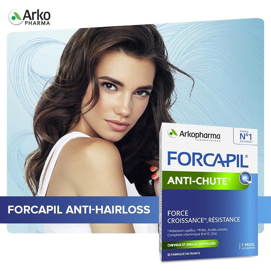 Forcapil Fortifiant ARKOPHARMA Hỗ trợ giảm rụng Tóc-duoc-ban-tai-Alice Boutique