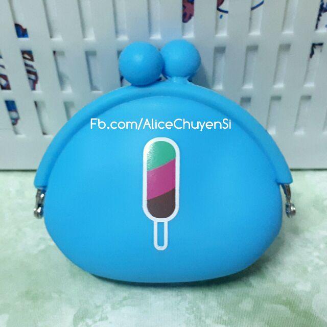 Ví nhỏ silicon cầm tay in hình đáng yêu-duoc-ban-tai-Alice Boutique