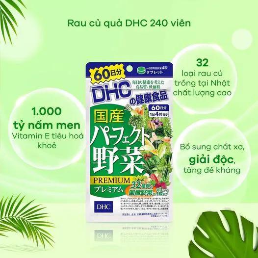 VIÊN UỐNG DHC (Rau củ, Blueberry Extract-bổ mắt, DHA, Turmeric, Melilot, Chống ánh sáng xanh, Bổ gan)-duoc-ban-tai-Alice Boutique