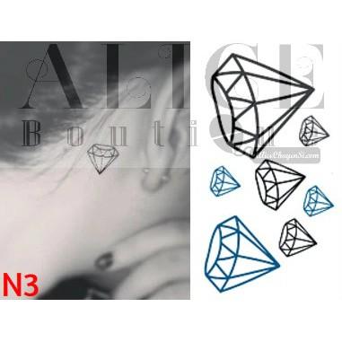 (N1-9) Hình xăm tattoo dán loại nhỏ-duoc-ban-tai-Alice Boutique
