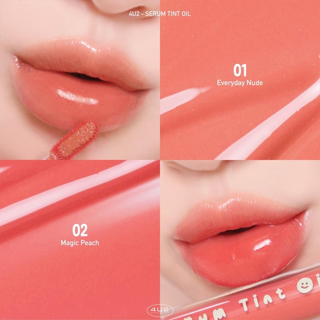 [GIÁ SALE] Son 4U2 Serum Tint Oil Lip 3gr-duoc-ban-tai-Alice Boutique