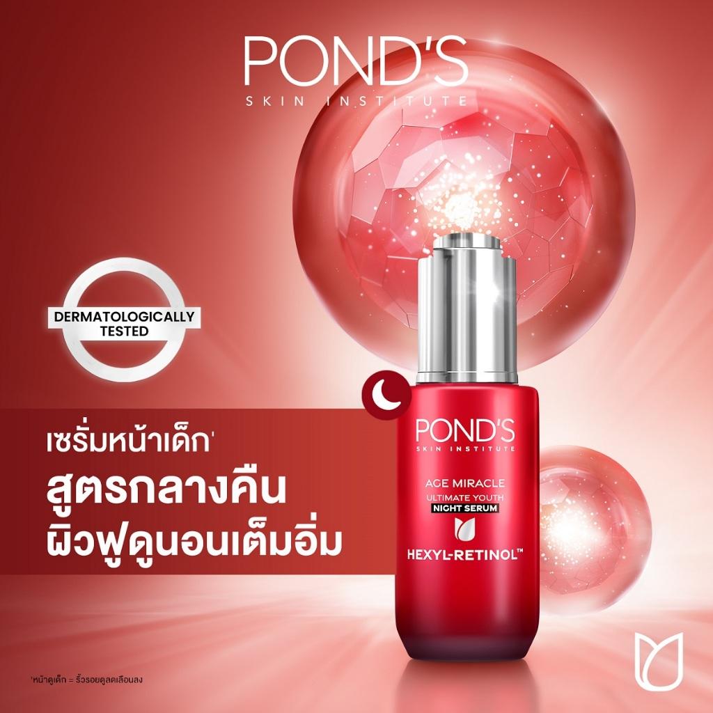 Bộ Sản phẩm POND's Age Miracle Ultimate Youth Hexyl-Retinol (SRM, Serum, Day/Night Cream)-duoc-ban-tai-Alice Boutique