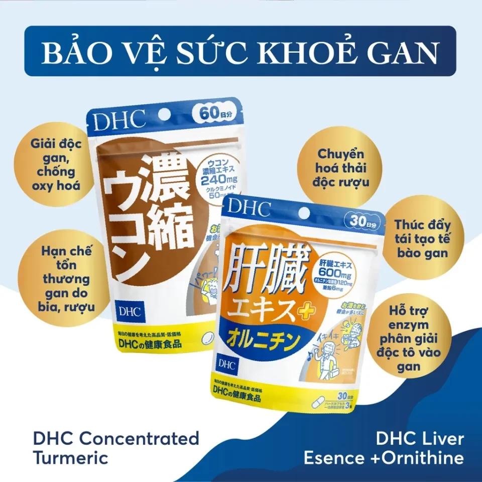 VIÊN UỐNG DHC (Rau củ, Blueberry Extract-bổ mắt, DHA, Turmeric, Melilot, Chống ánh sáng xanh, Bổ gan)-duoc-ban-tai-Alice Boutique