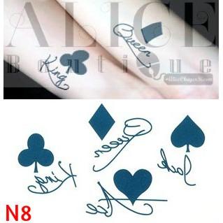(N1-9) Hình xăm tattoo dán loại nhỏ-duoc-ban-tai-Alice Boutique