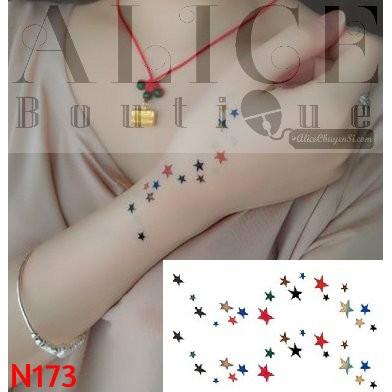Combo hình xăm dán - tattoo loại nhỏ-duoc-ban-tai-Alice Boutique