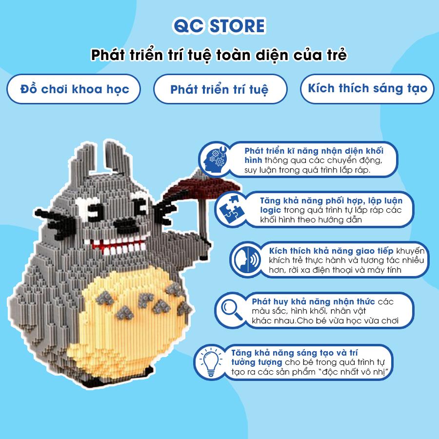 Mô hình lắp ráp Totoro nhân vật hoạt hình giá rẻ QC Store-duoc-ban-tai-QC Store