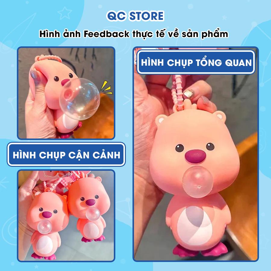 Đồ chơi Squishy Mochi bóp xả stress siêu mềm cute vô tri giải trí nhân vật Loopy hải ly QC Store-duoc-ban-tai-QC Store
