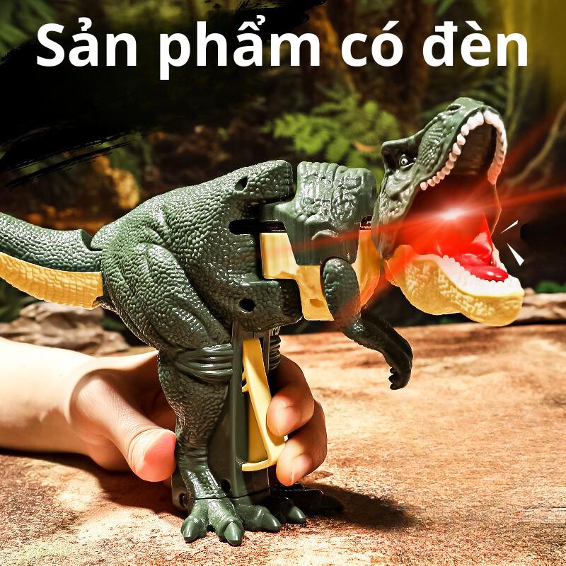 Đồ Chơi Khủng Long Lắc Đầu Cho Bé Trai Bé Gái Vô Tri Xoay 180 Độ Có Kèm Phụ Kiện Đèn Pin Âm Thanh Cực Kì Mới Lạ QC Store-duoc-ban-tai-QC Store