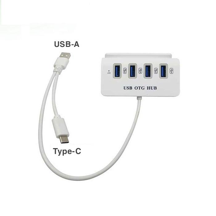 USB OTG HUB bộ chia cổng kết nối với điện thoại làm việc và chơi Roblox Minecraft hỗ trợ chia cổng USB máy tính-duoc-ban-tai-QC Store