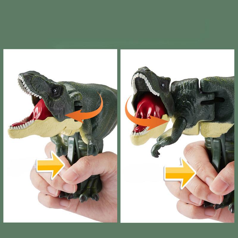 Đồ Chơi Khủng Long Lắc Đầu Cho Bé Trai Bé Gái Vô Tri Xoay 180 Độ Có Kèm Phụ Kiện Đèn Pin Âm Thanh Cực Kì Mới Lạ QC Store-duoc-ban-tai-QC Store