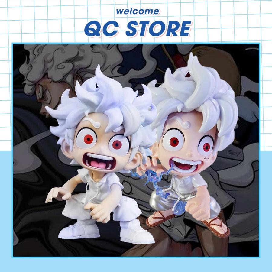 Mô hình Luffy Gear 5 AI Chibi Nika One Piece to giá rẻ cao 14cm Full box có hộp anime QC Store-duoc-ban-tai-QC Store