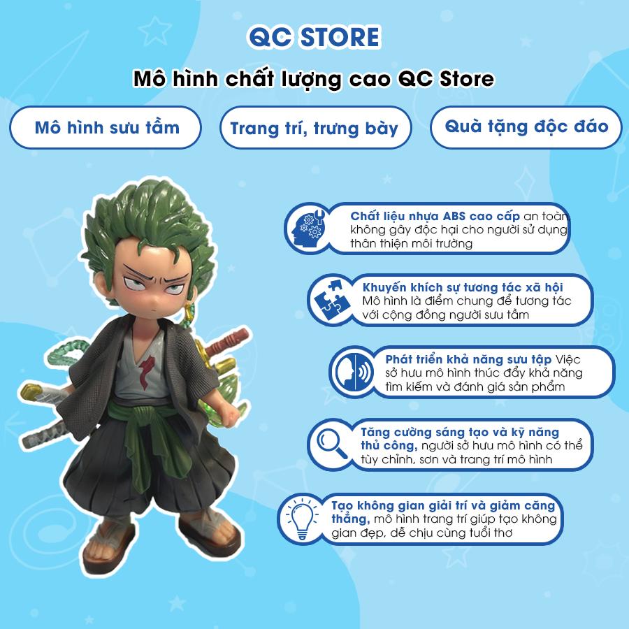 Mô hình One Piece Zoro Wano Roronoa AI chibi đáng yêu figure anime giá rẻ decor figure full box QC Store-duoc-ban-tai-QC Store