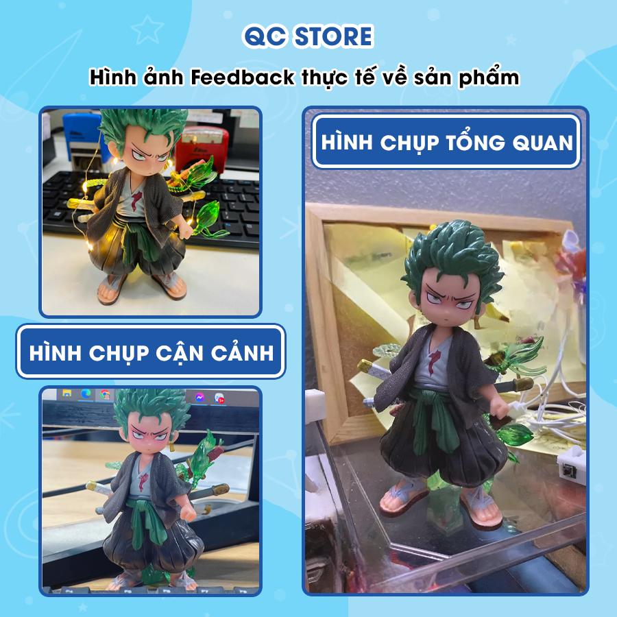 Mô hình One Piece Zoro Wano Roronoa AI chibi đáng yêu figure anime giá rẻ decor figure full box QC Store-duoc-ban-tai-QC Store