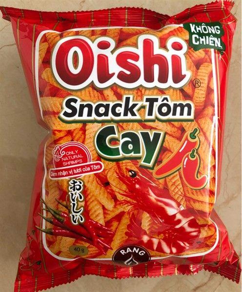 Snack Oishi Tôm Cay 40g-duoc-ban-tai-Tạp hóa khoa hương