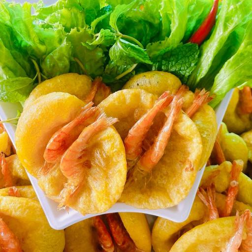 Hihihouse . Bánh tôm Hồ Tây
